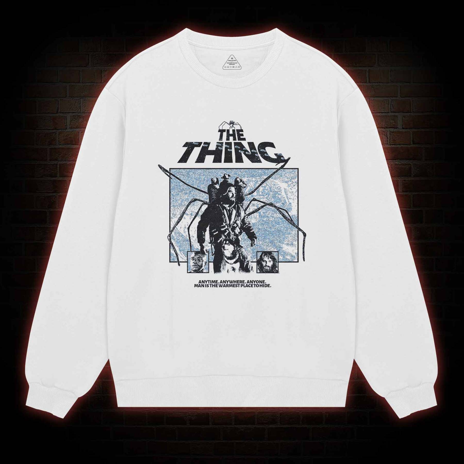 Man Is The Warmest Place To Hide Sweatshirt