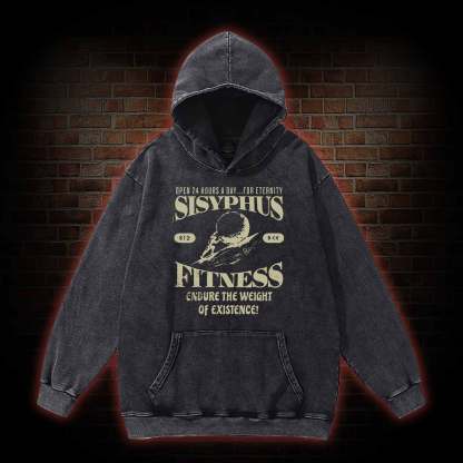 Sisyphus Fitness Washed Hoodie