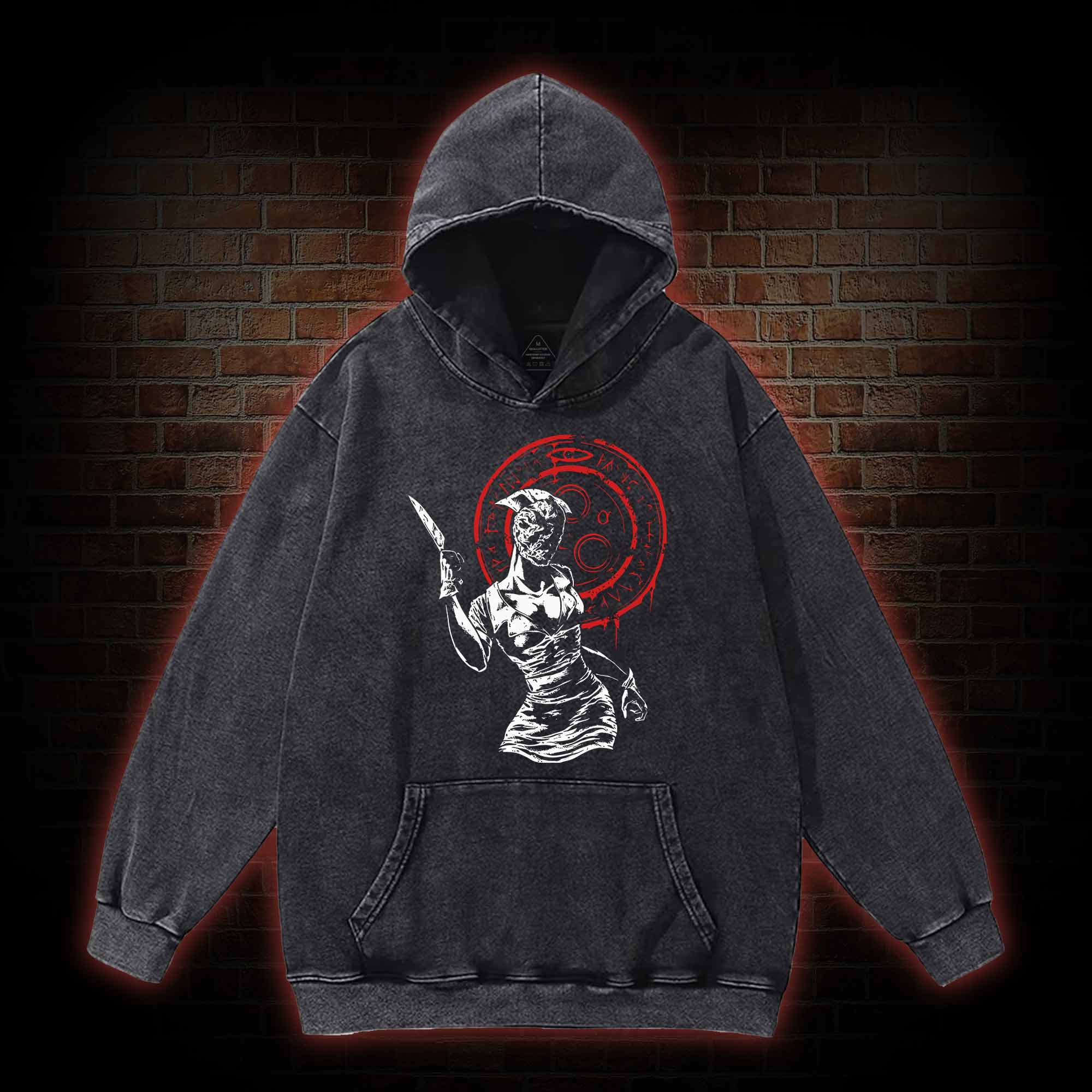 Hell-o Nurse! Washed Hoodie
