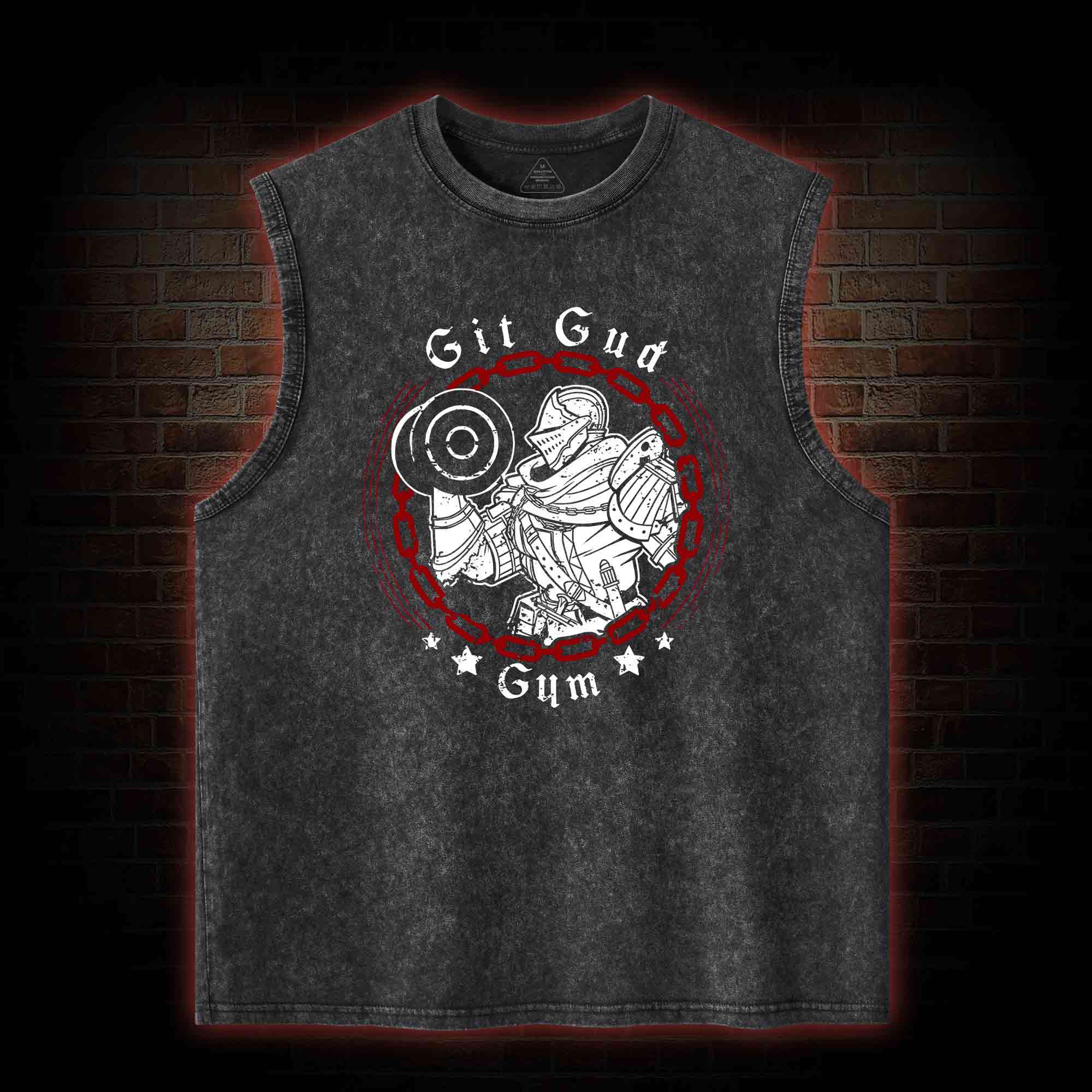 Git Gud Gym Washed Tank Top