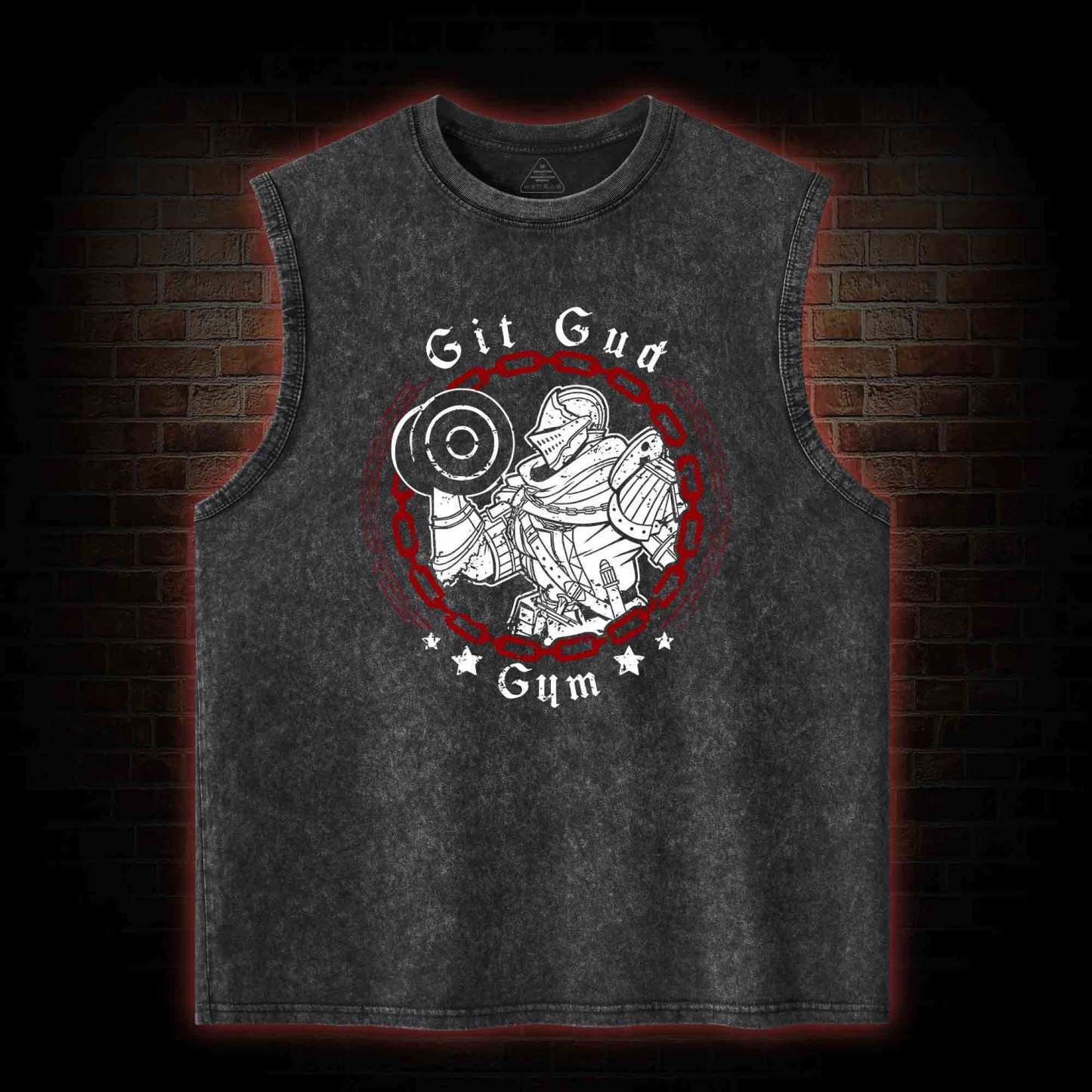 Git Gud Gym Washed Tank Top