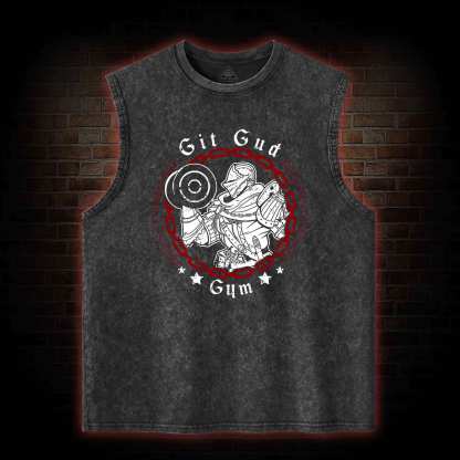 Git Gud Gym Washed Tank Top