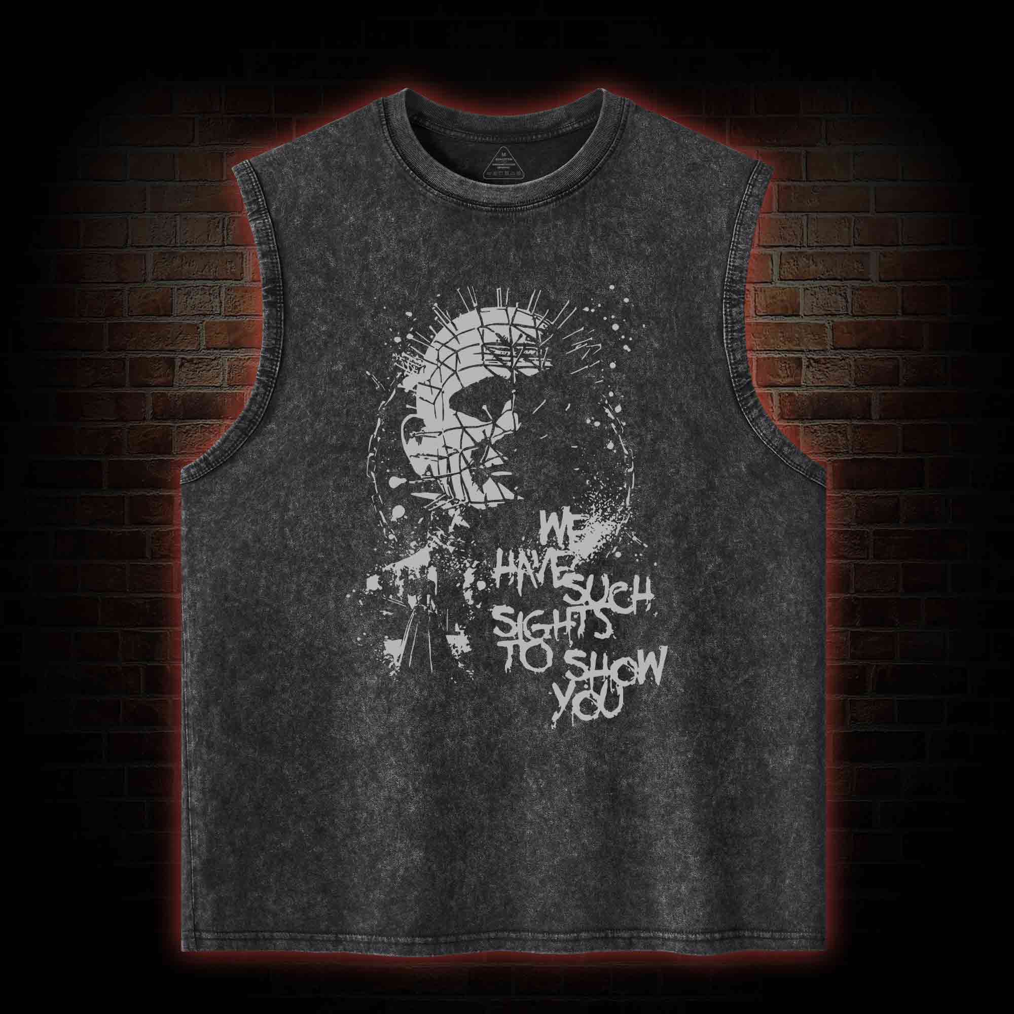 We Have Such Sights to Show You Washed Tank Top