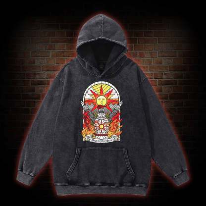 Praise the Sun Washed Hoodie