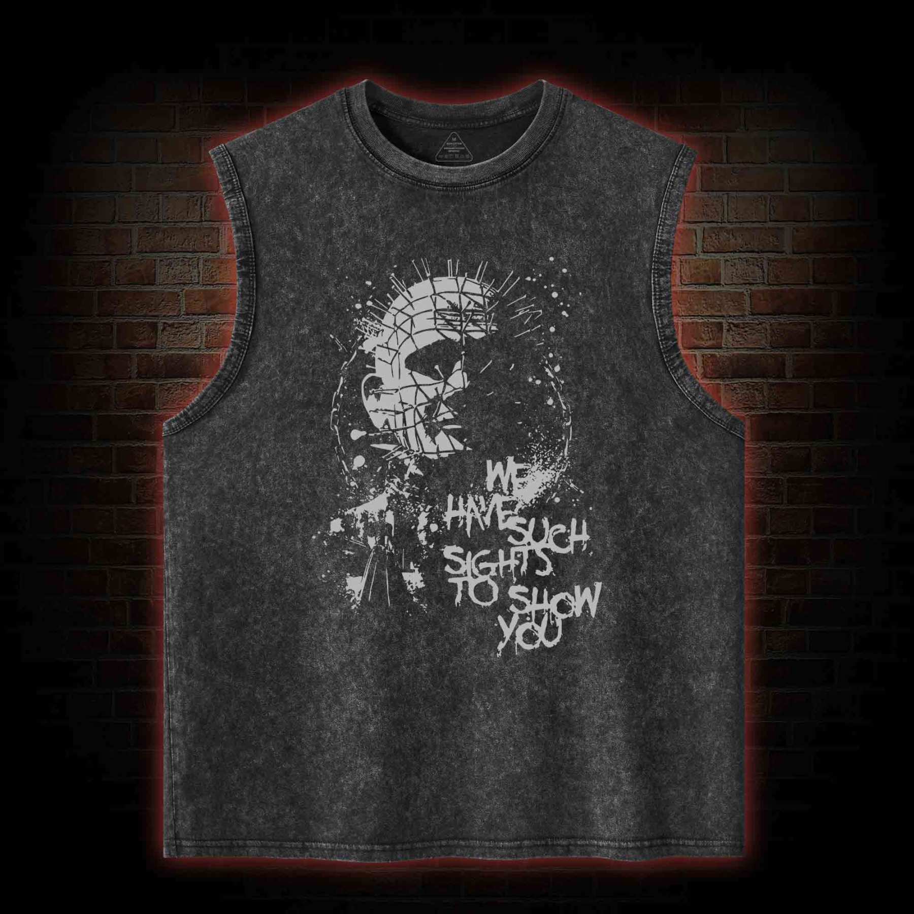 We Have Such Sights to Show You Washed Tank Top