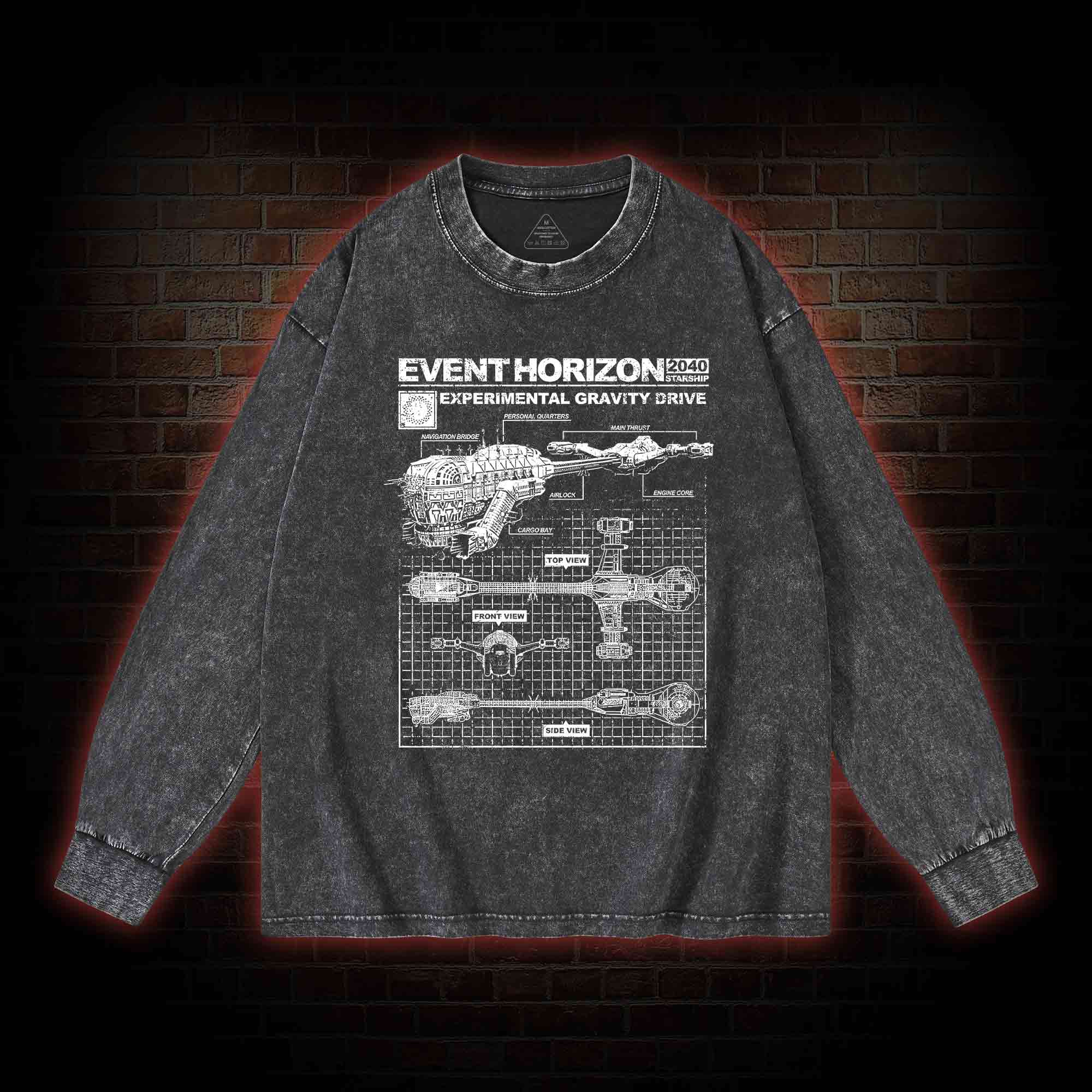 Save Yourself From Hell Washed Long-Sleeve T-shirt