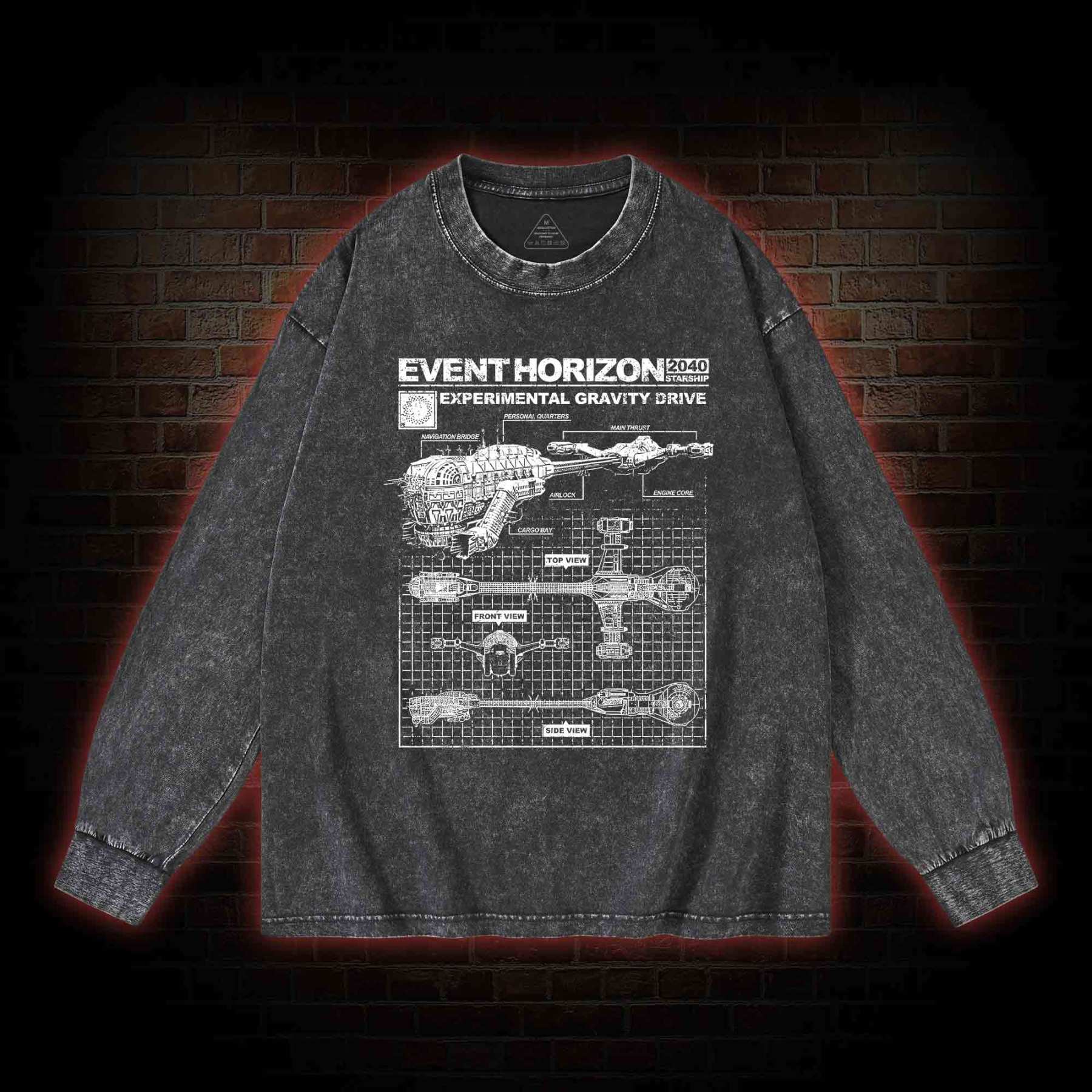 Save Yourself From Hell Washed Long-Sleeve T-shirt