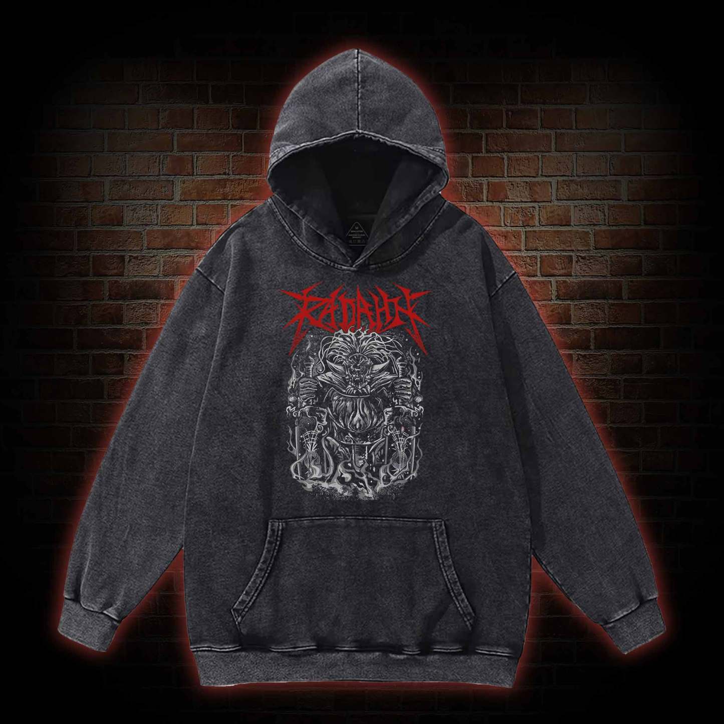 Gravity King Washed Hoodie