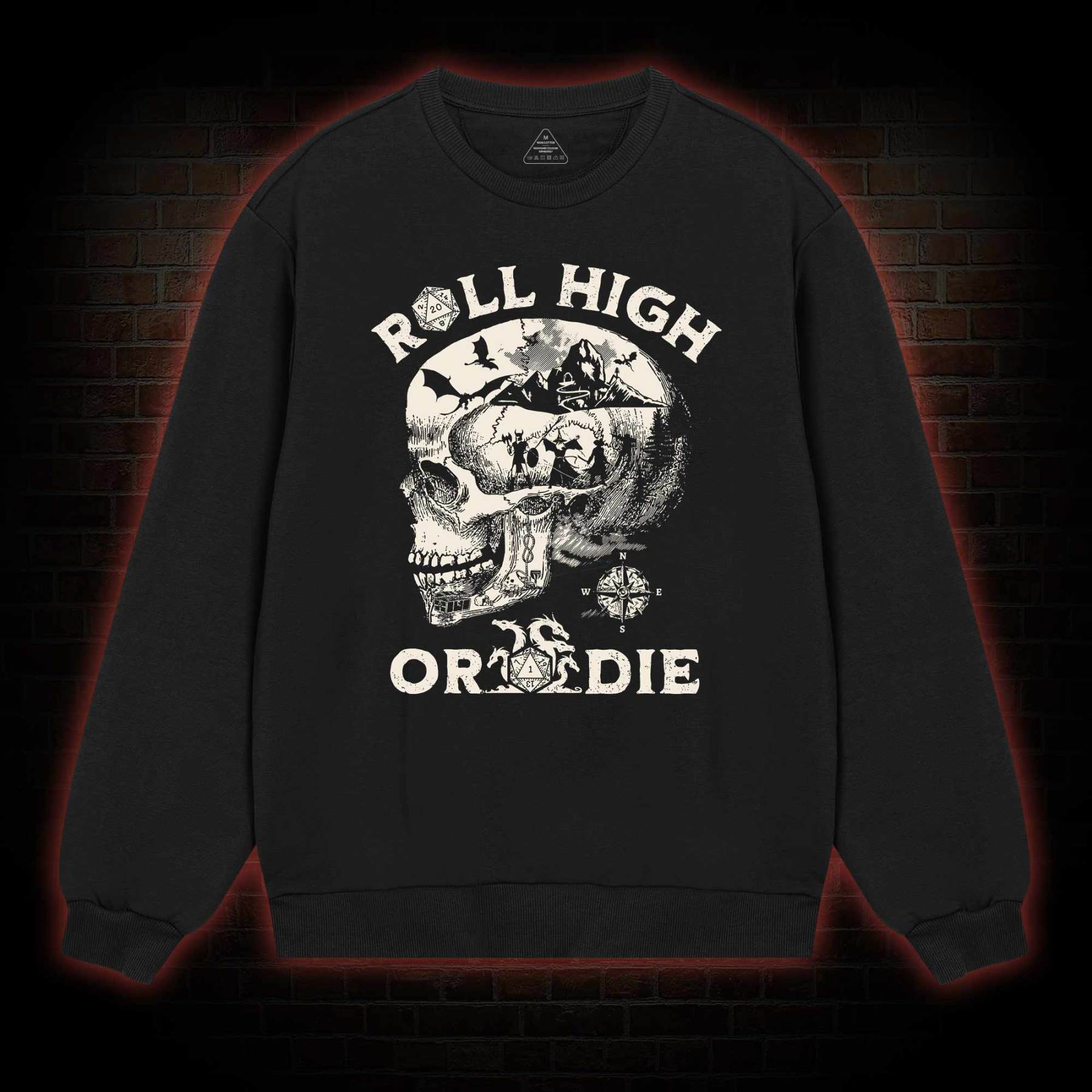 Roll High Or Die Sweatshirt