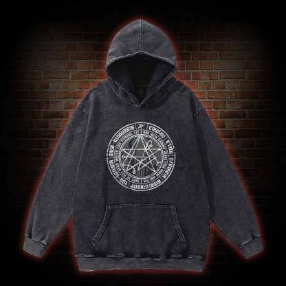 Cthulhu Gateway Sigi Washed Hoodie