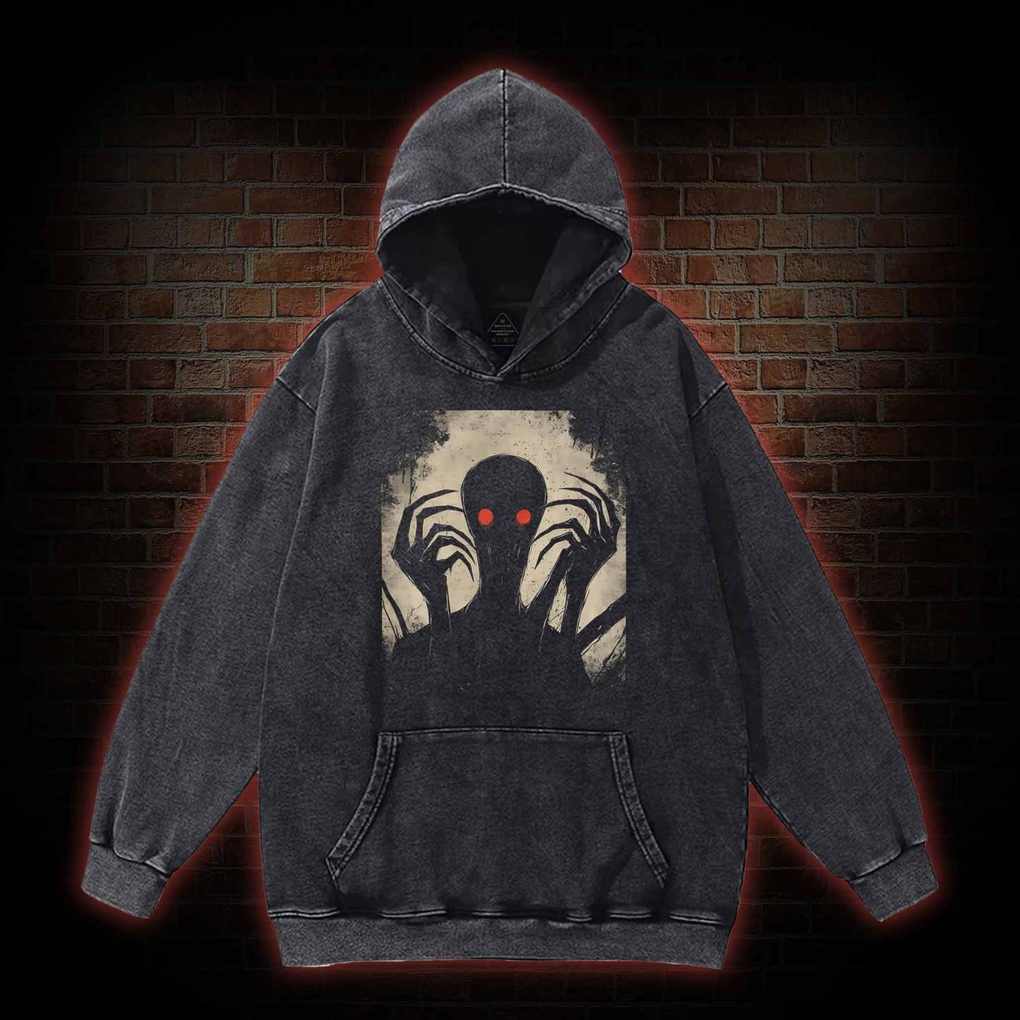 Shadow Demon Washed Hoodie