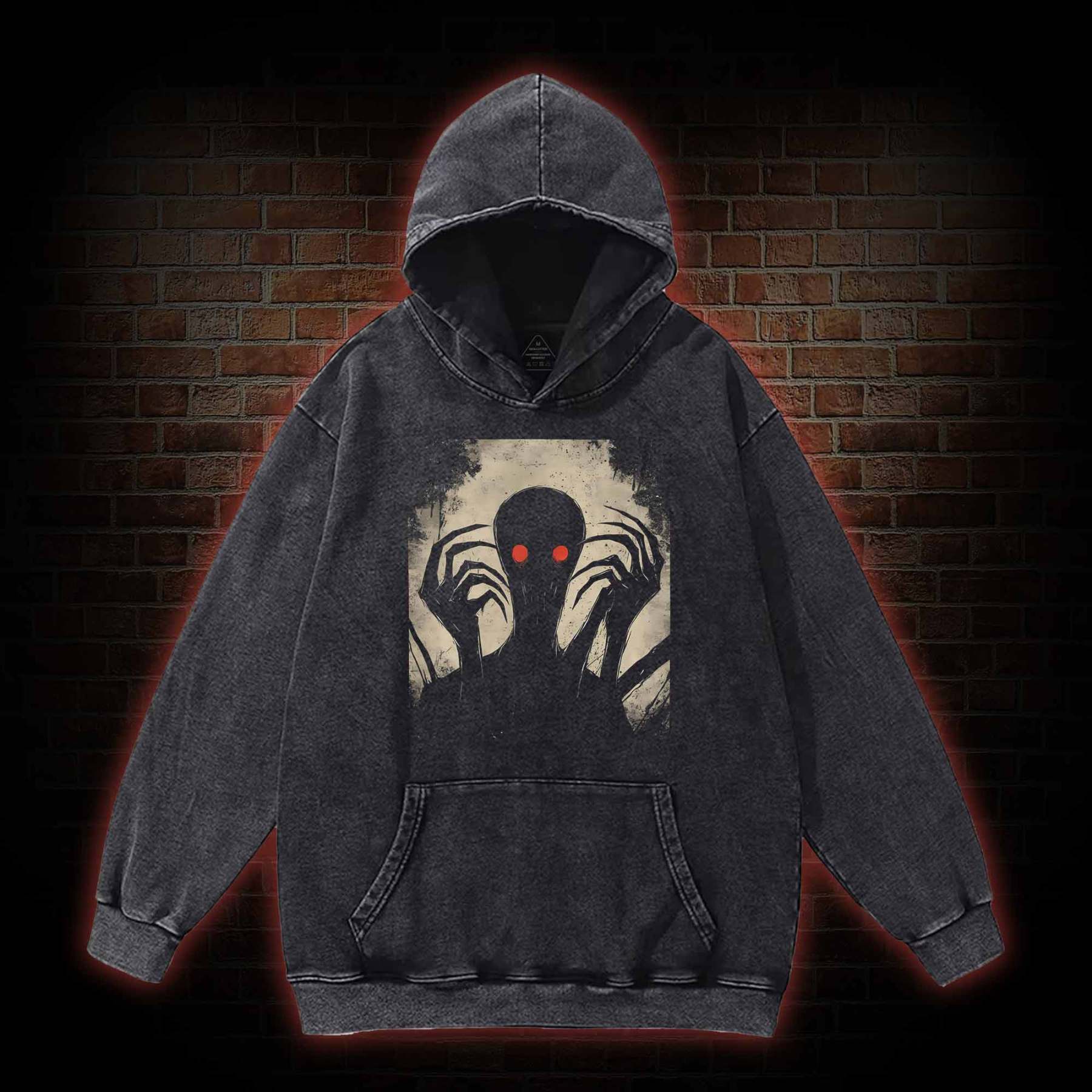 Shadow Demon Washed Hoodie