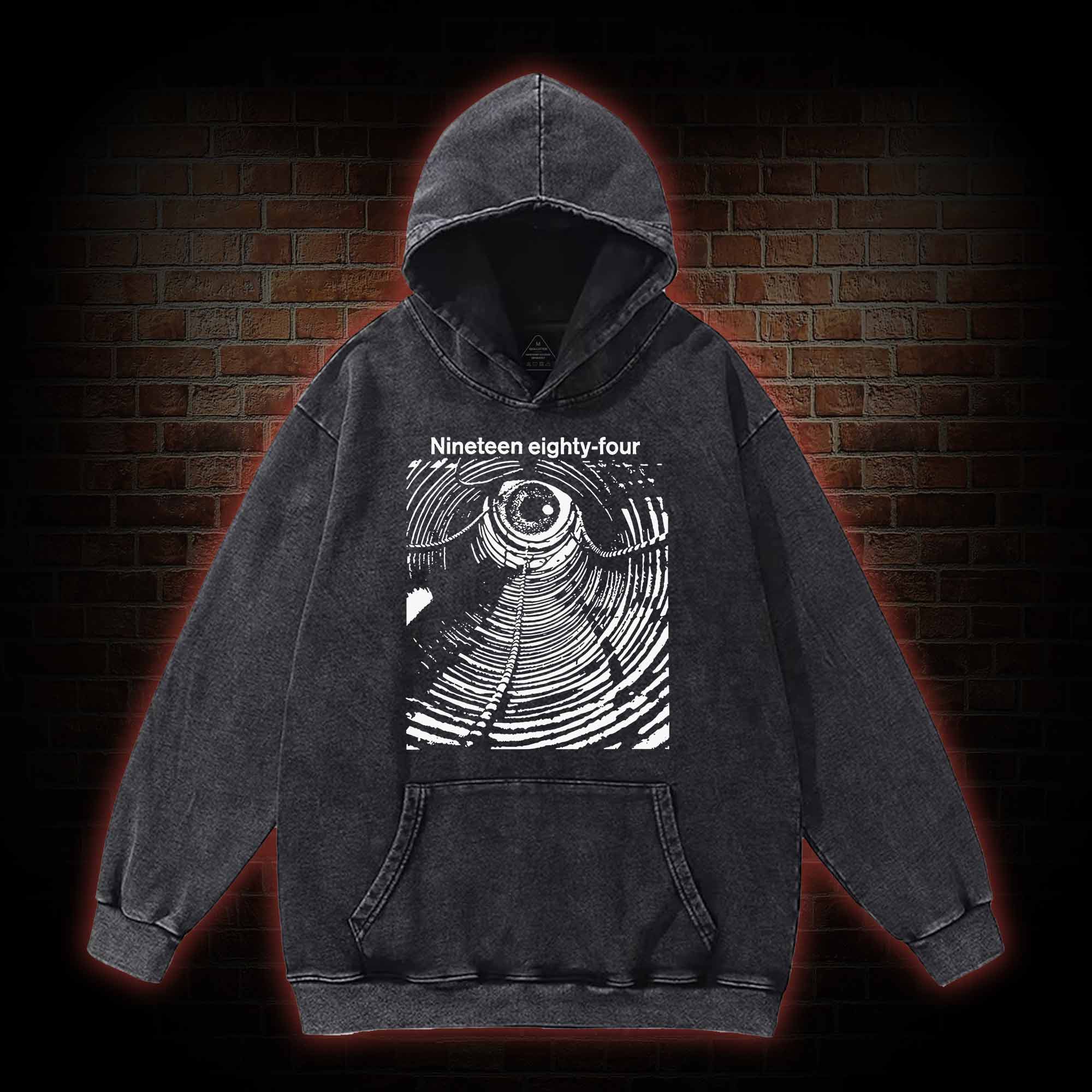 Nineteen Eighty-four Washed Hoodie