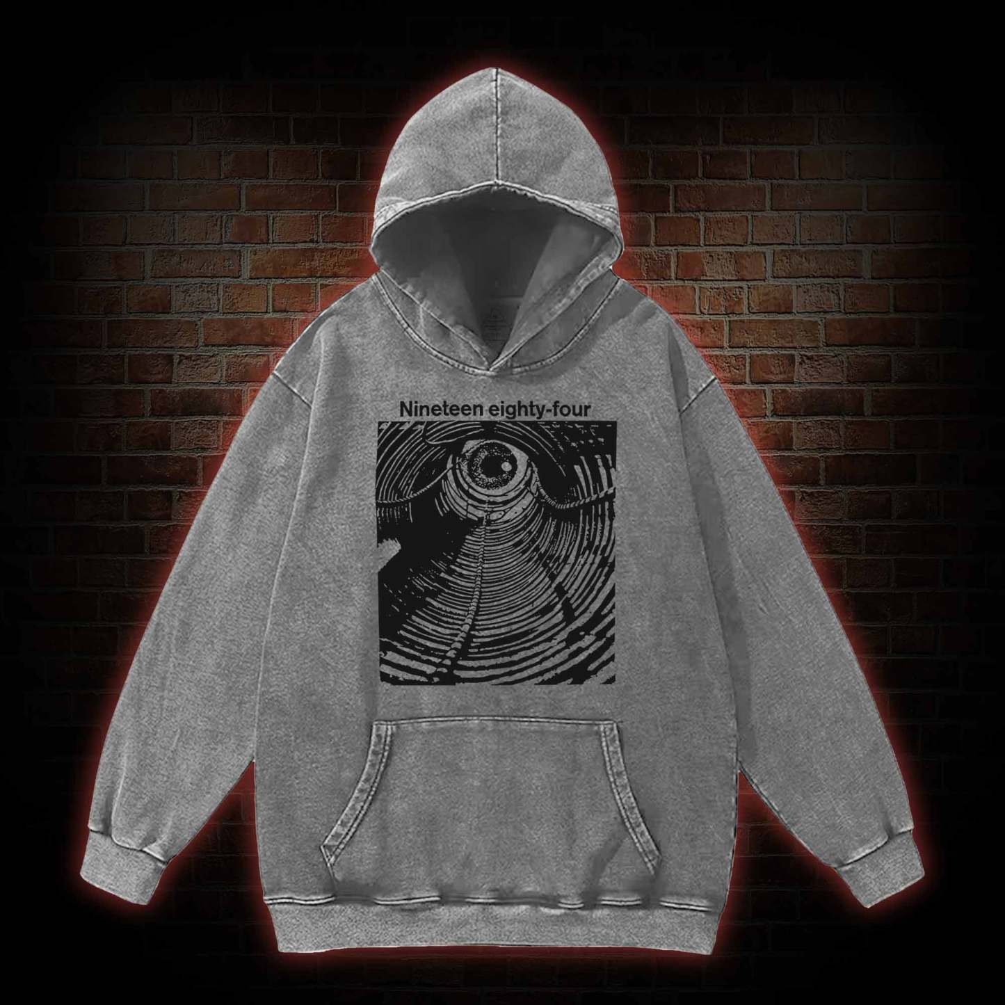 Nineteen Eighty-four Washed Hoodie