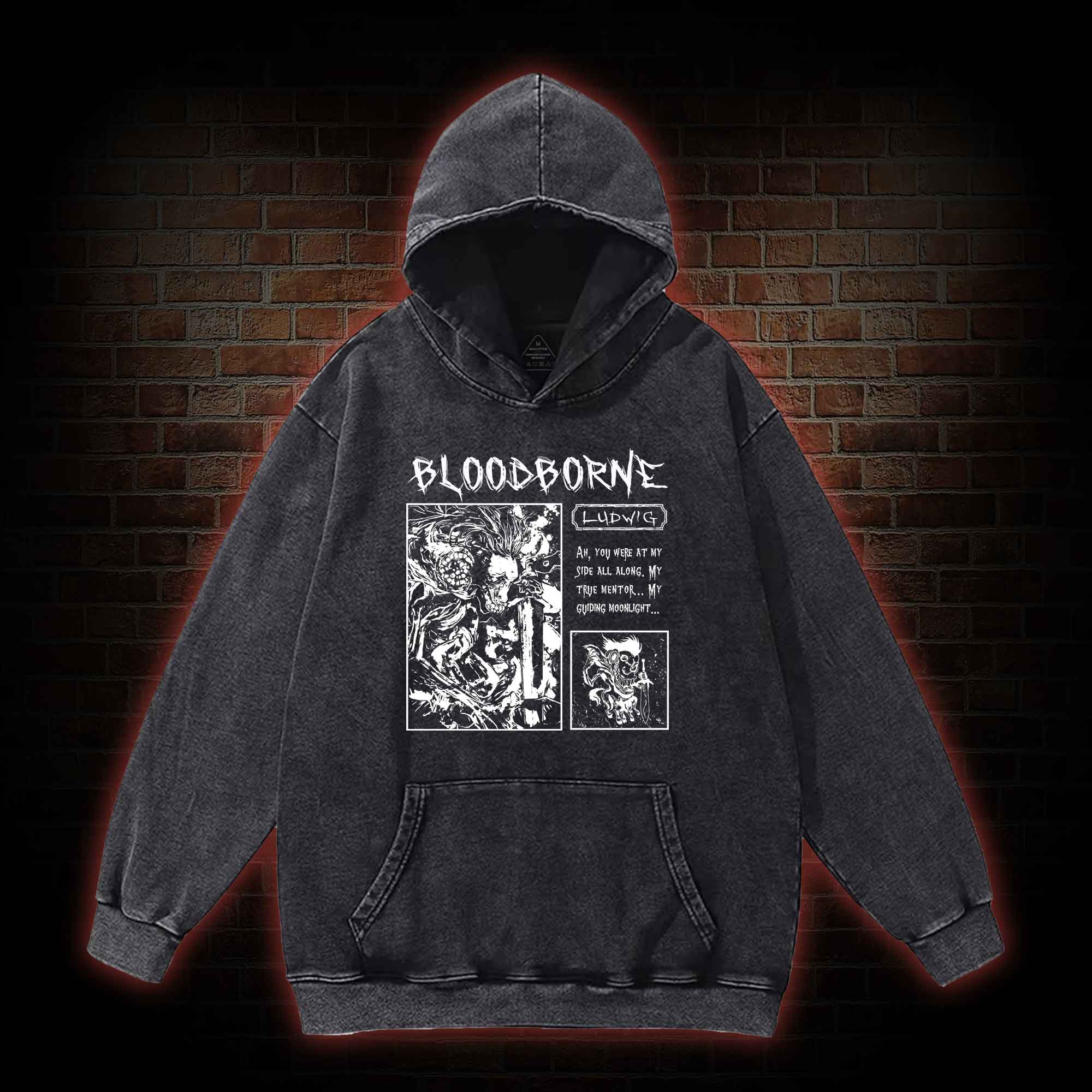 The Accursed Washed Hoodie