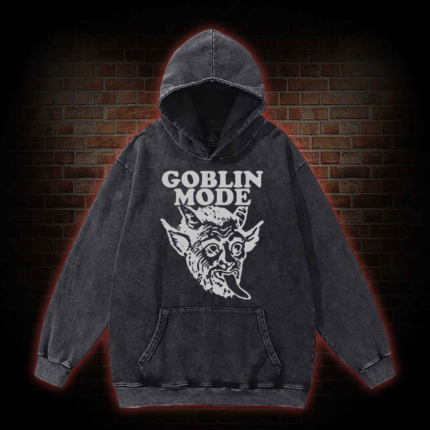 Goblin Mode Washed Hoodie