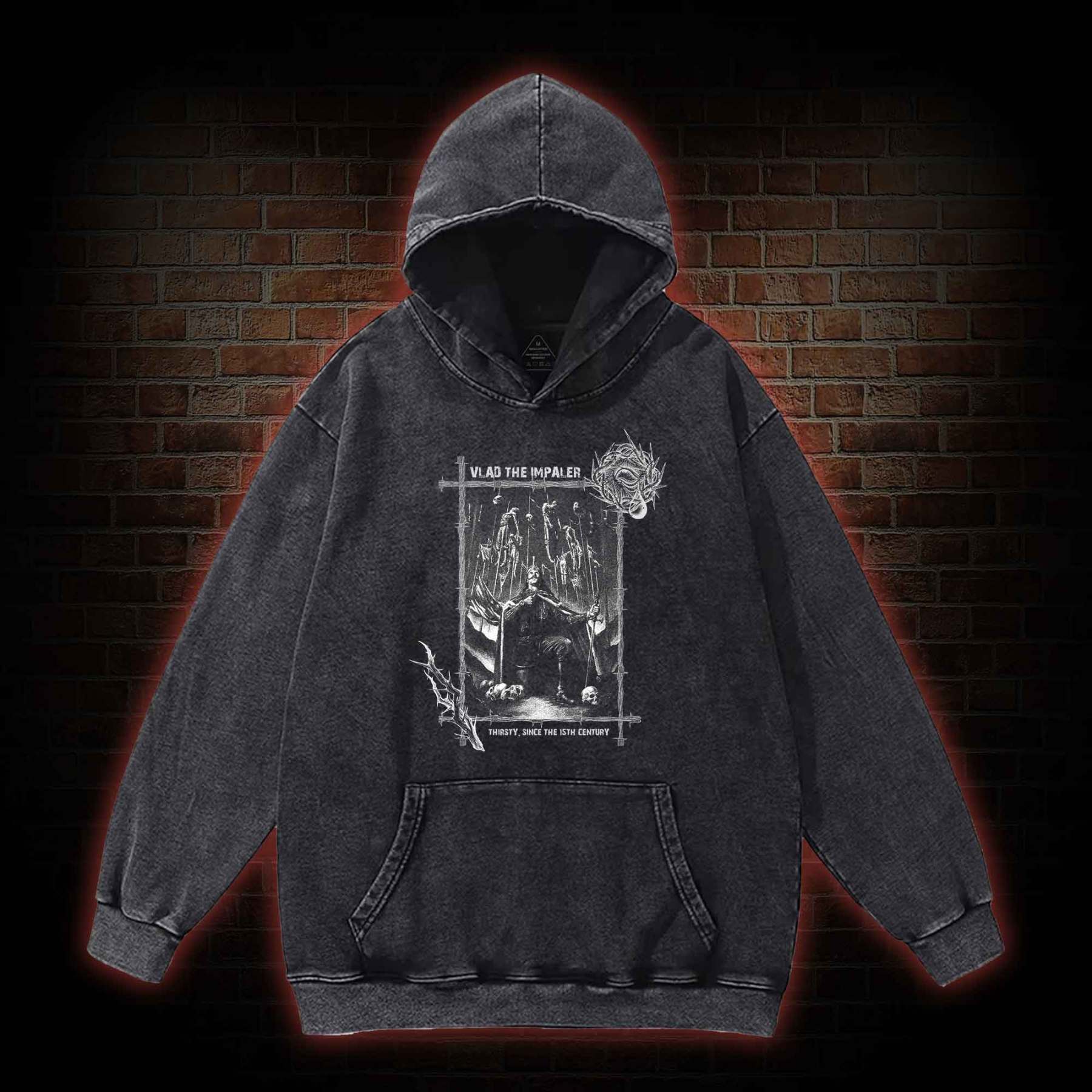 Vlad the Impaler Washed Hoodie