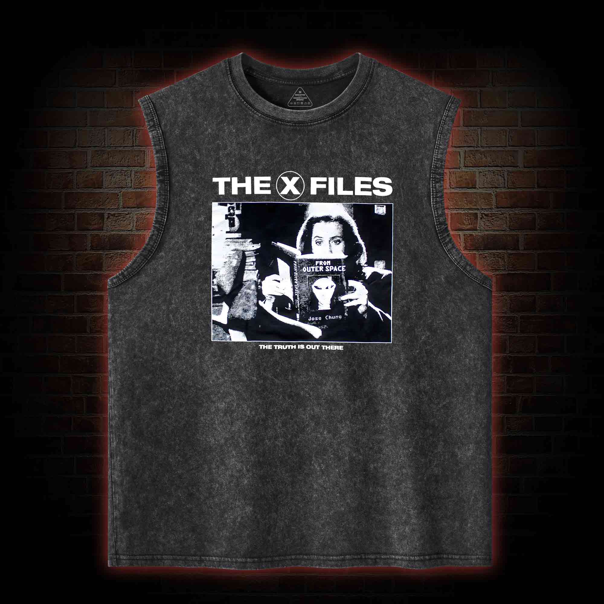 The Truth Is Out There Washed Tank Top