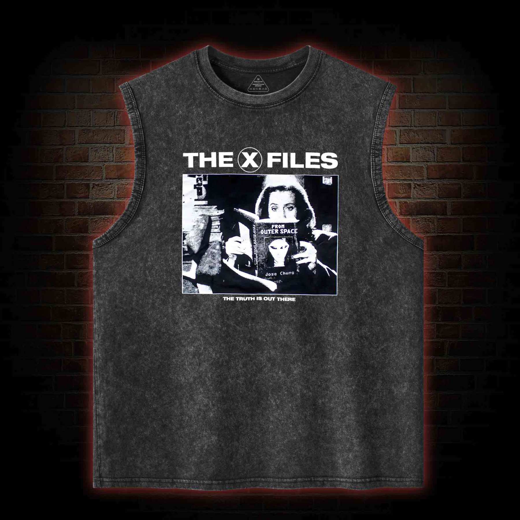 The Truth Is Out There Washed Tank Top