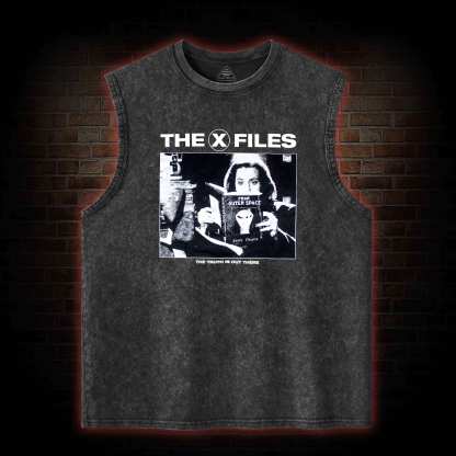 The Truth Is Out There Washed Tank Top