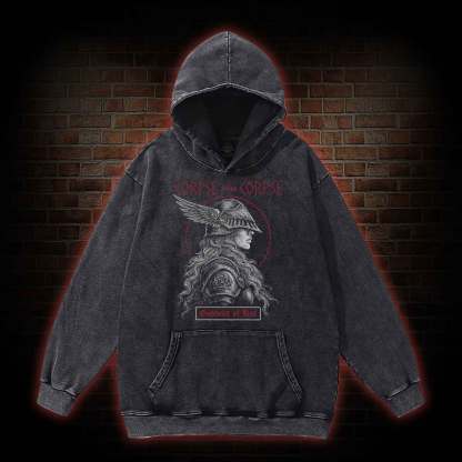 Goddess of Rot Washed Hoodie