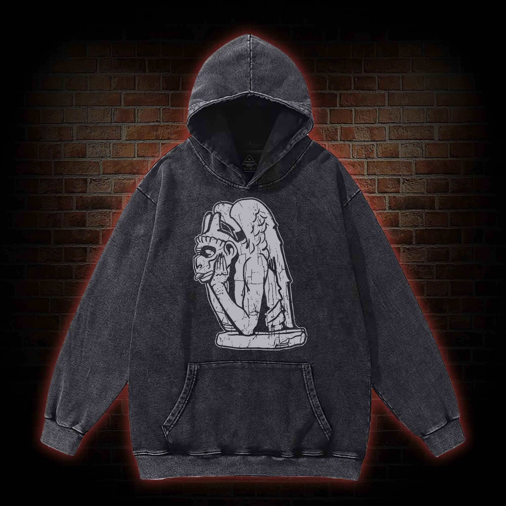 Gargoyle Washed Hoodie