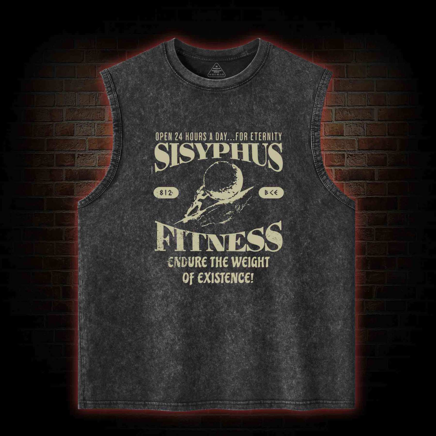 Sisyphus Fitness Washed Tank Top