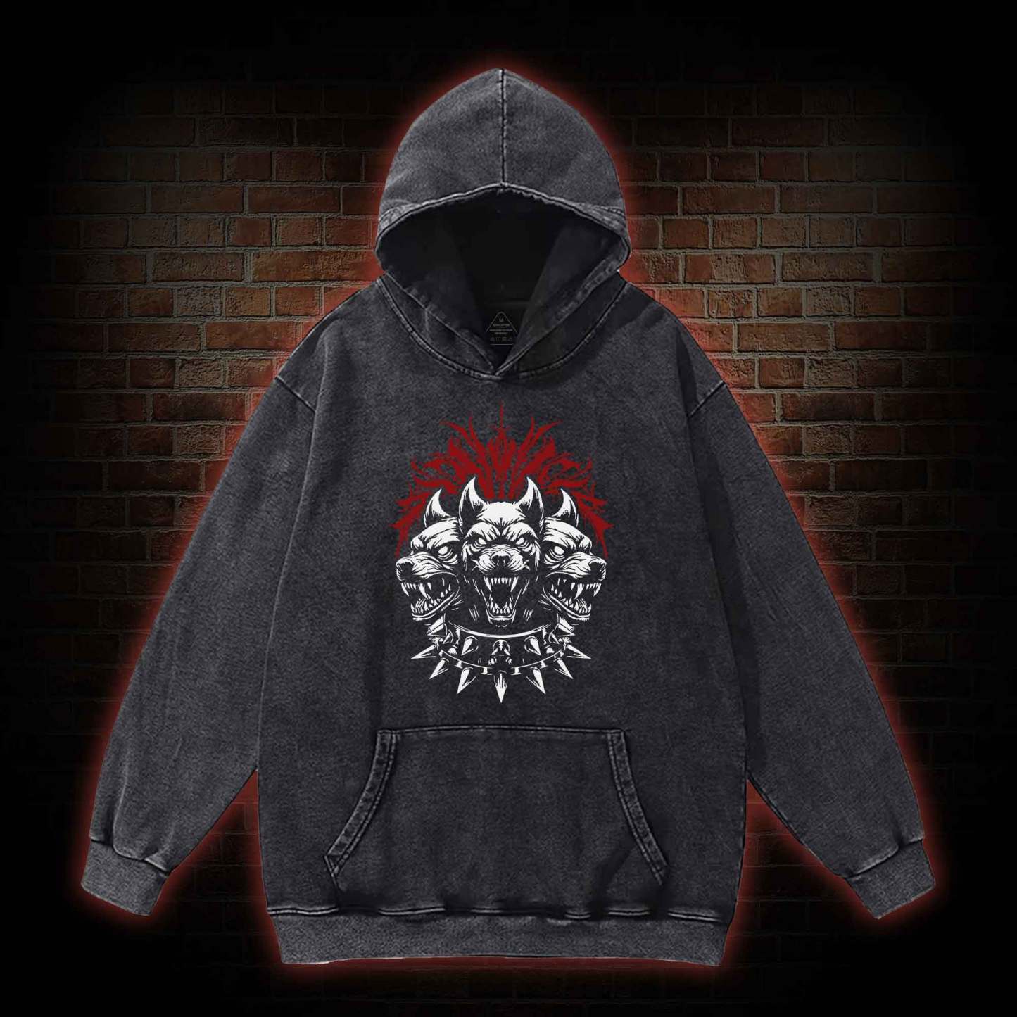 Hellhound Washed Hoodie
