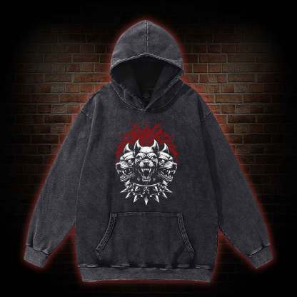 Hellhound Washed Hoodie