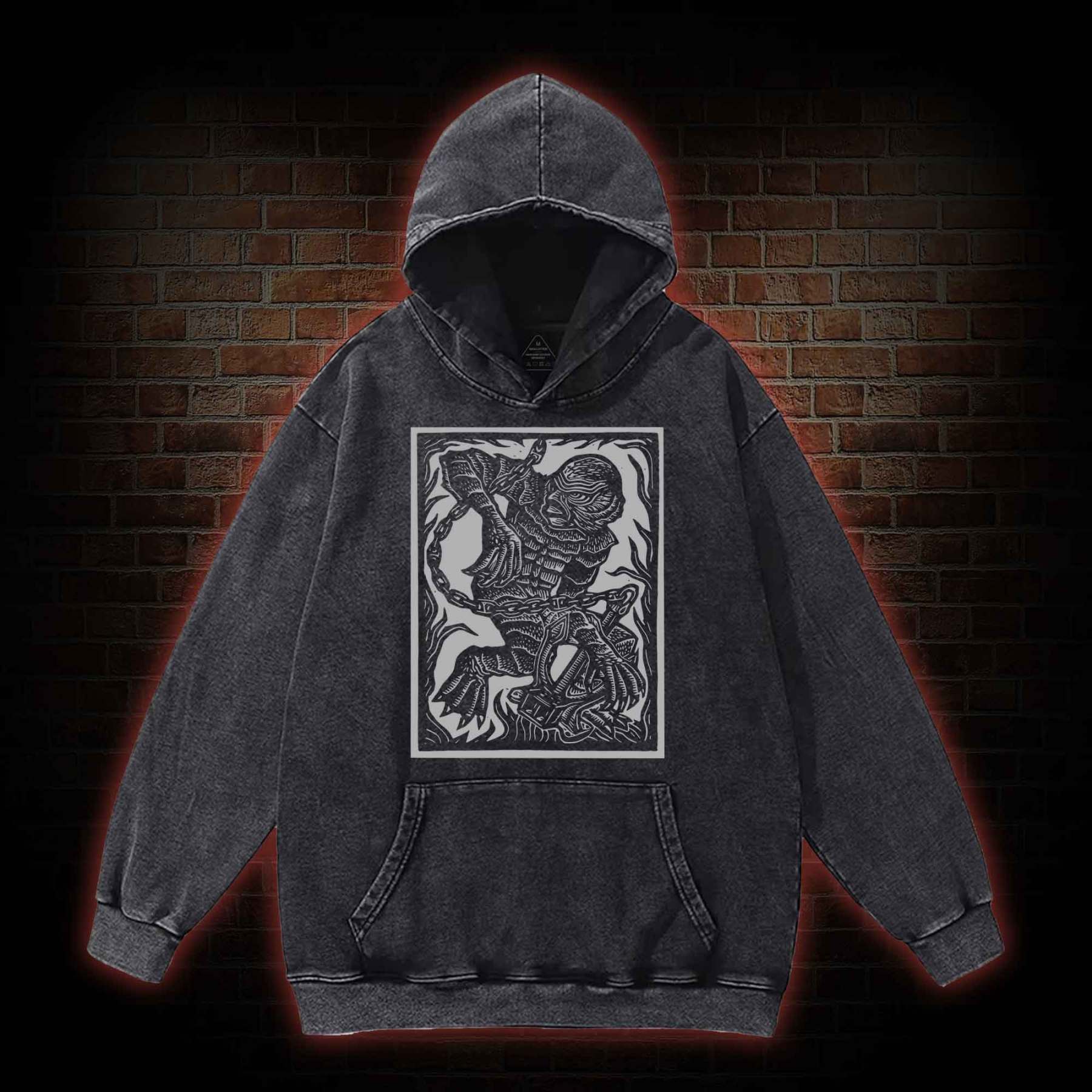 The Creature Washed Hoodie