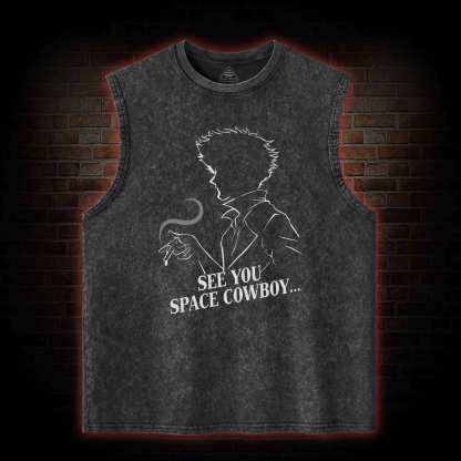 See You Space Washed Tank Top
