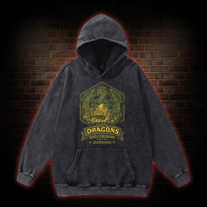 The Dragons Washed Hoodie