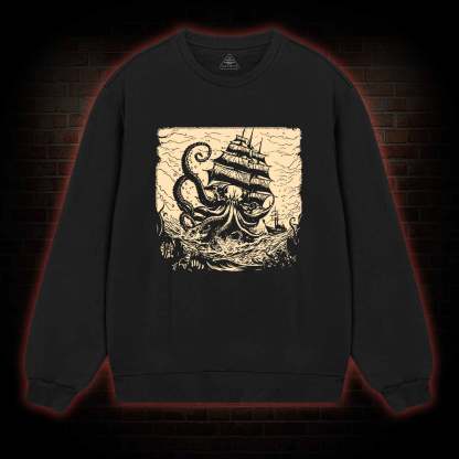 Kraken at Sea Sweatshirt