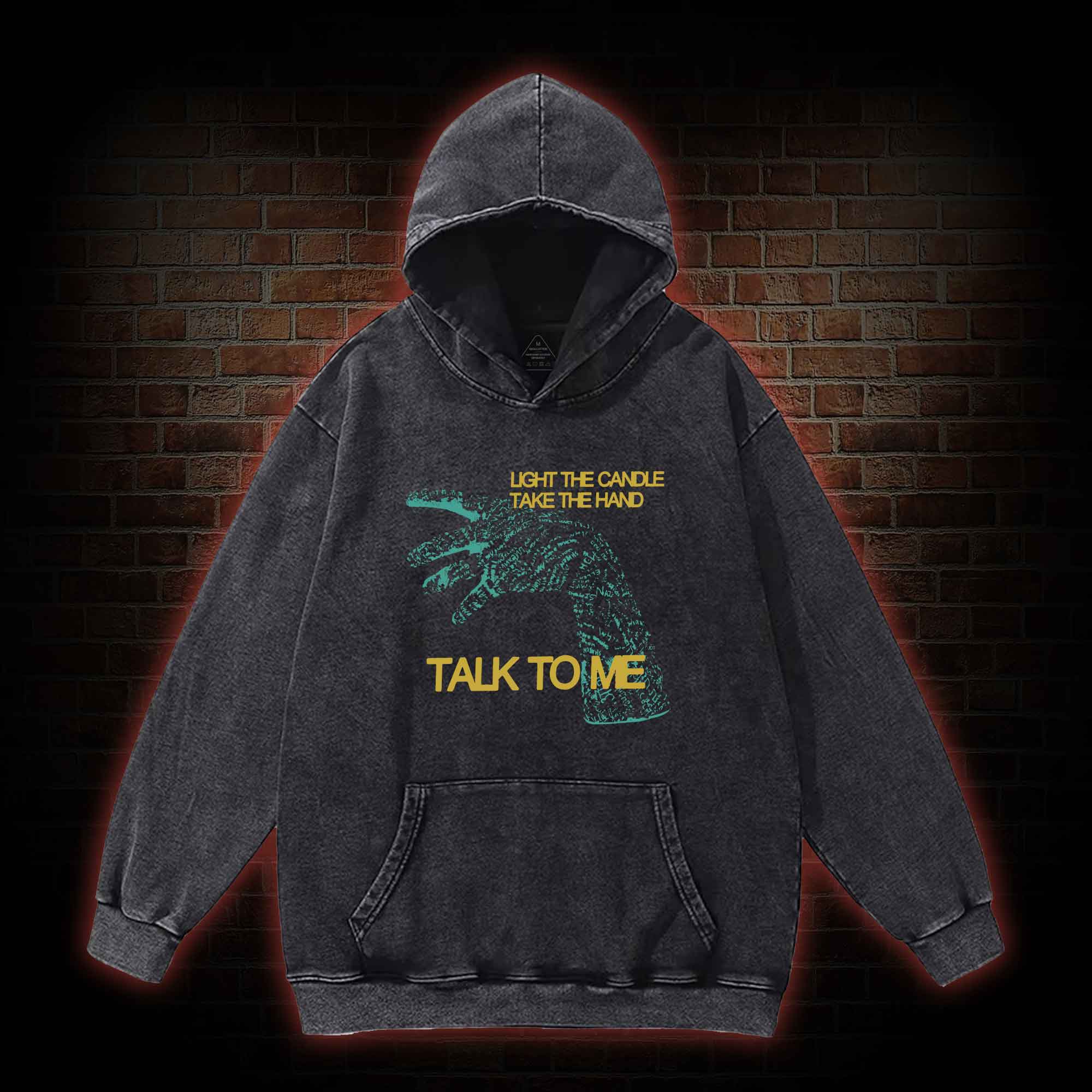 Light the Candle Take the Cursed Hand Washed Hoodie