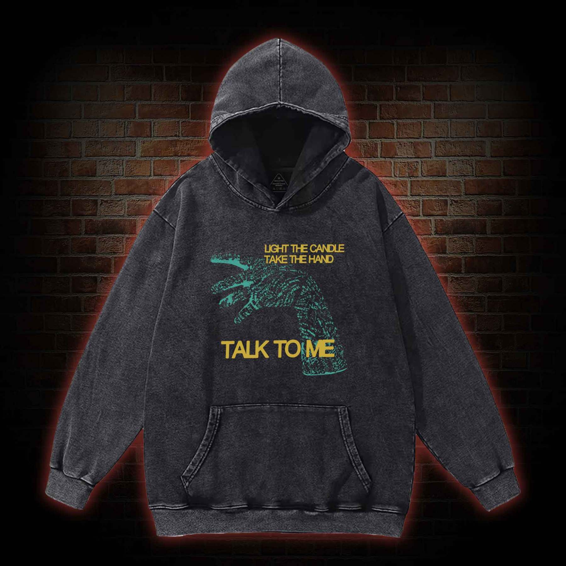 Light the Candle Take the Cursed Hand Washed Hoodie