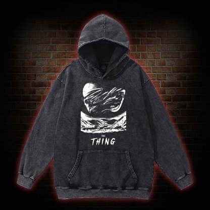 Flame First Ask Later Washed Hoodie