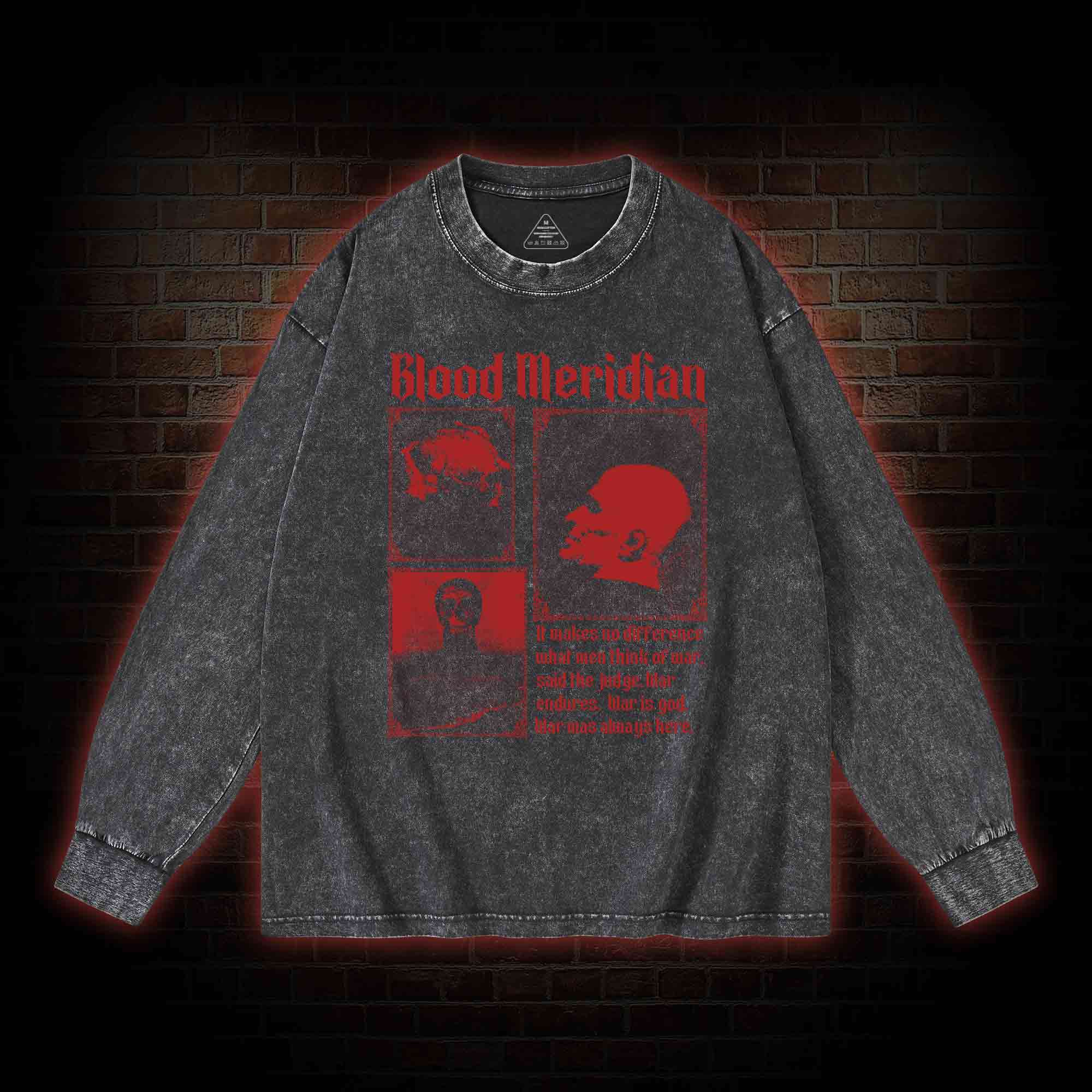 Blood Meridian Vintage Washed Long-Sleeve T-shirt