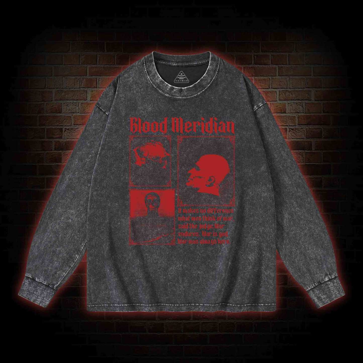 Blood Meridian Vintage Washed Long-Sleeve T-shirt