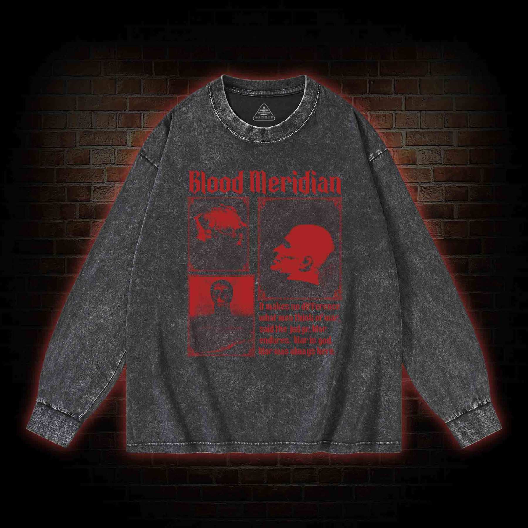 Blood Meridian Vintage Washed Long-Sleeve T-shirt