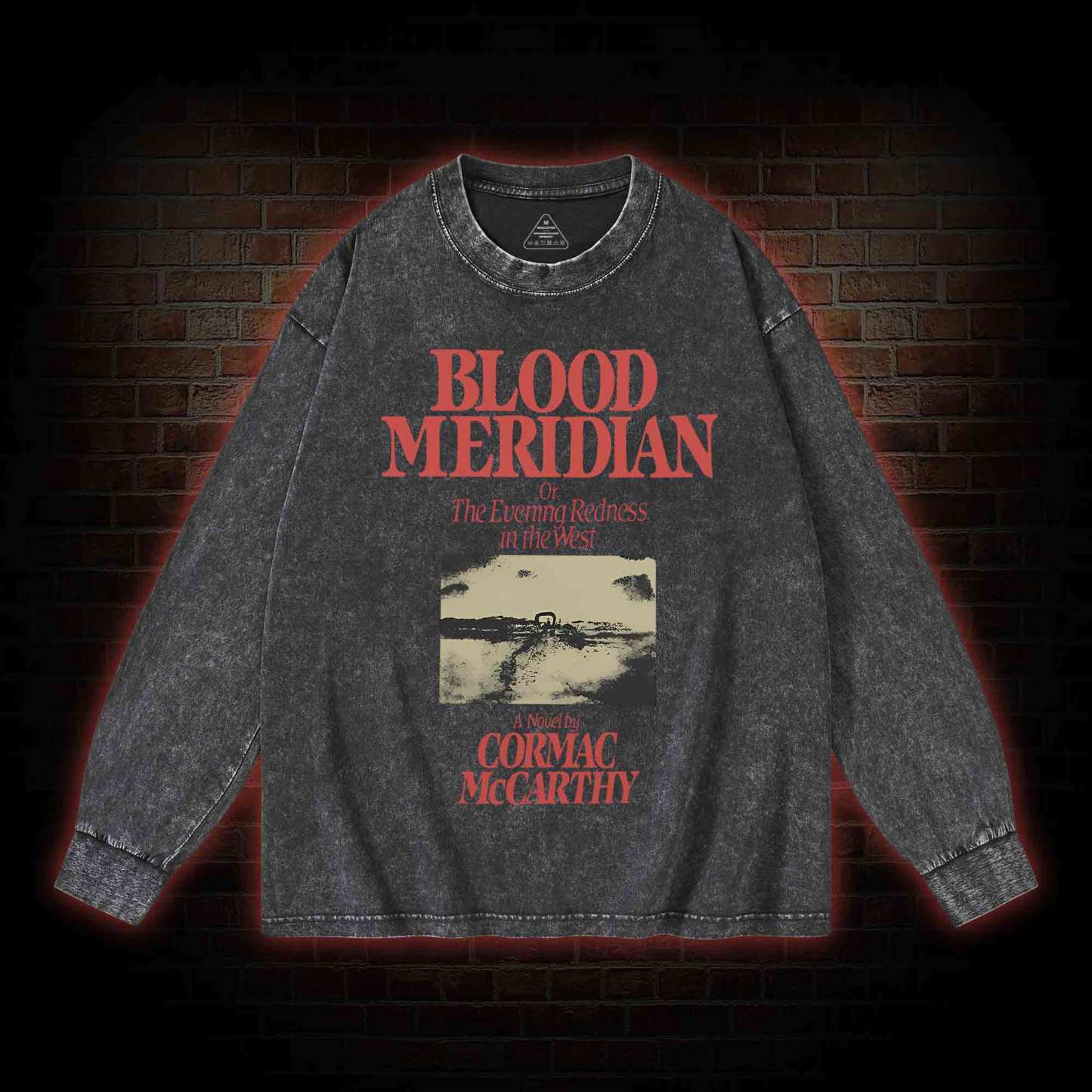 Blood Meridian Retro Washed Long-Sleeve T-shirt
