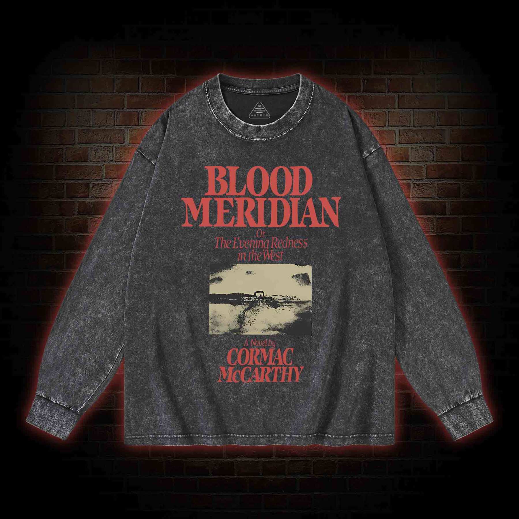 Blood Meridian Retro Washed Long-Sleeve T-shirt