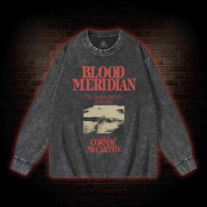 Blood Meridian Retro Washed Long-Sleeve T-shirt