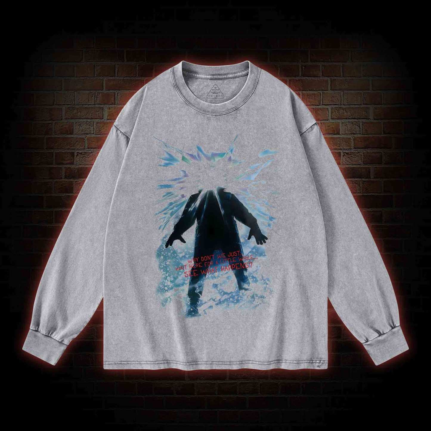 Retro The Thing Washed Long-Sleeve T-shirt