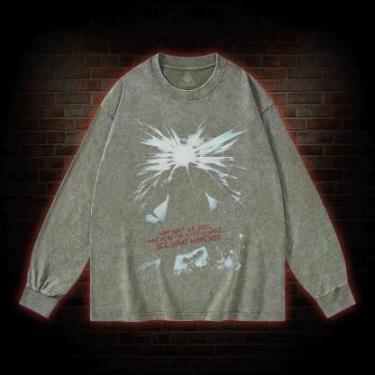 Retro The Thing Washed Long-Sleeve T-shirt