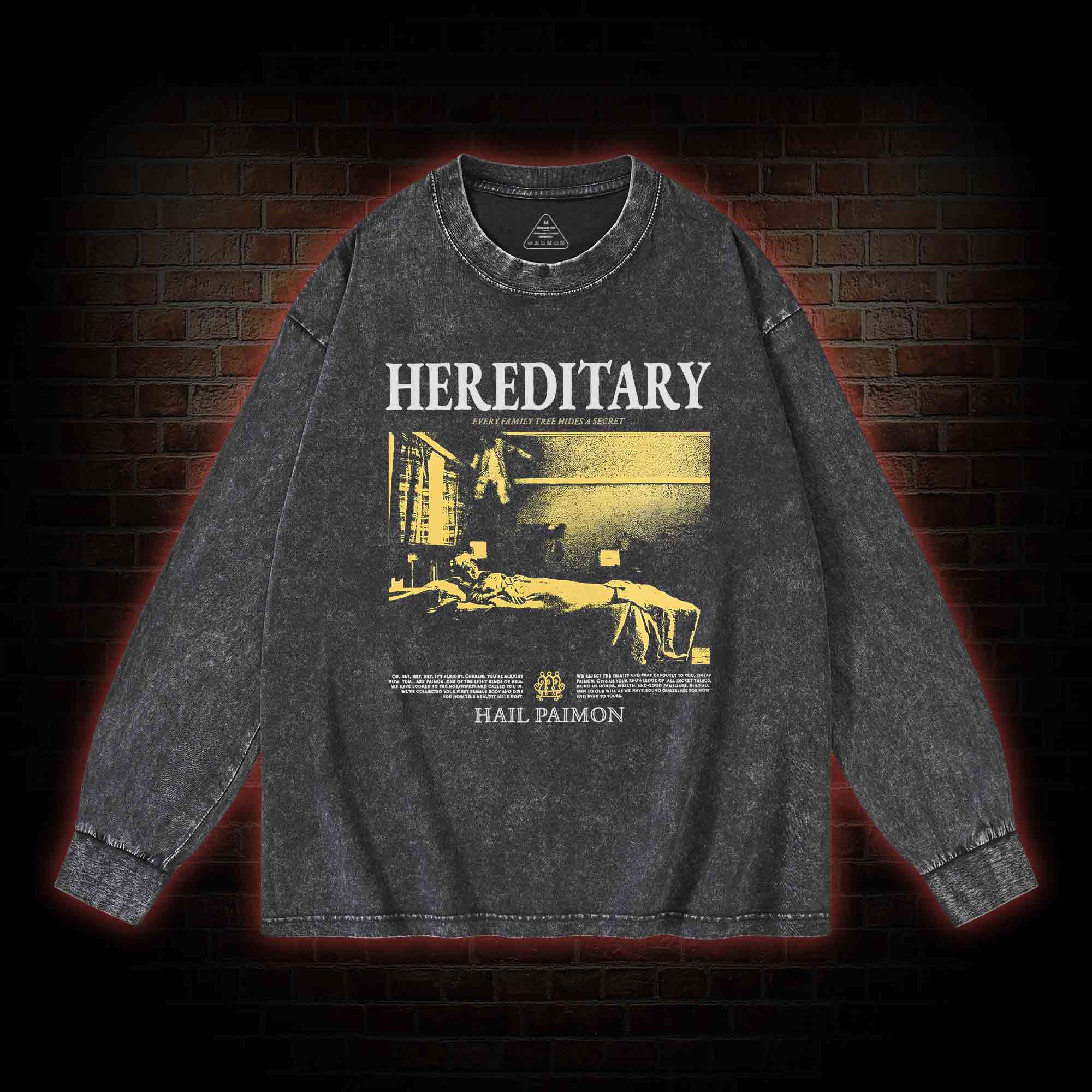 Every Family Tree Hides A Secret Washed Long-Sleeve T-shirt