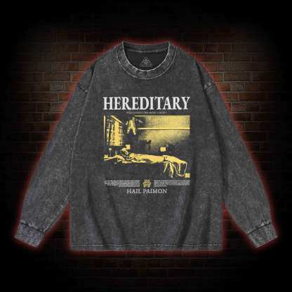 Every Family Tree Hides A Secret Washed Long-Sleeve T-shirt