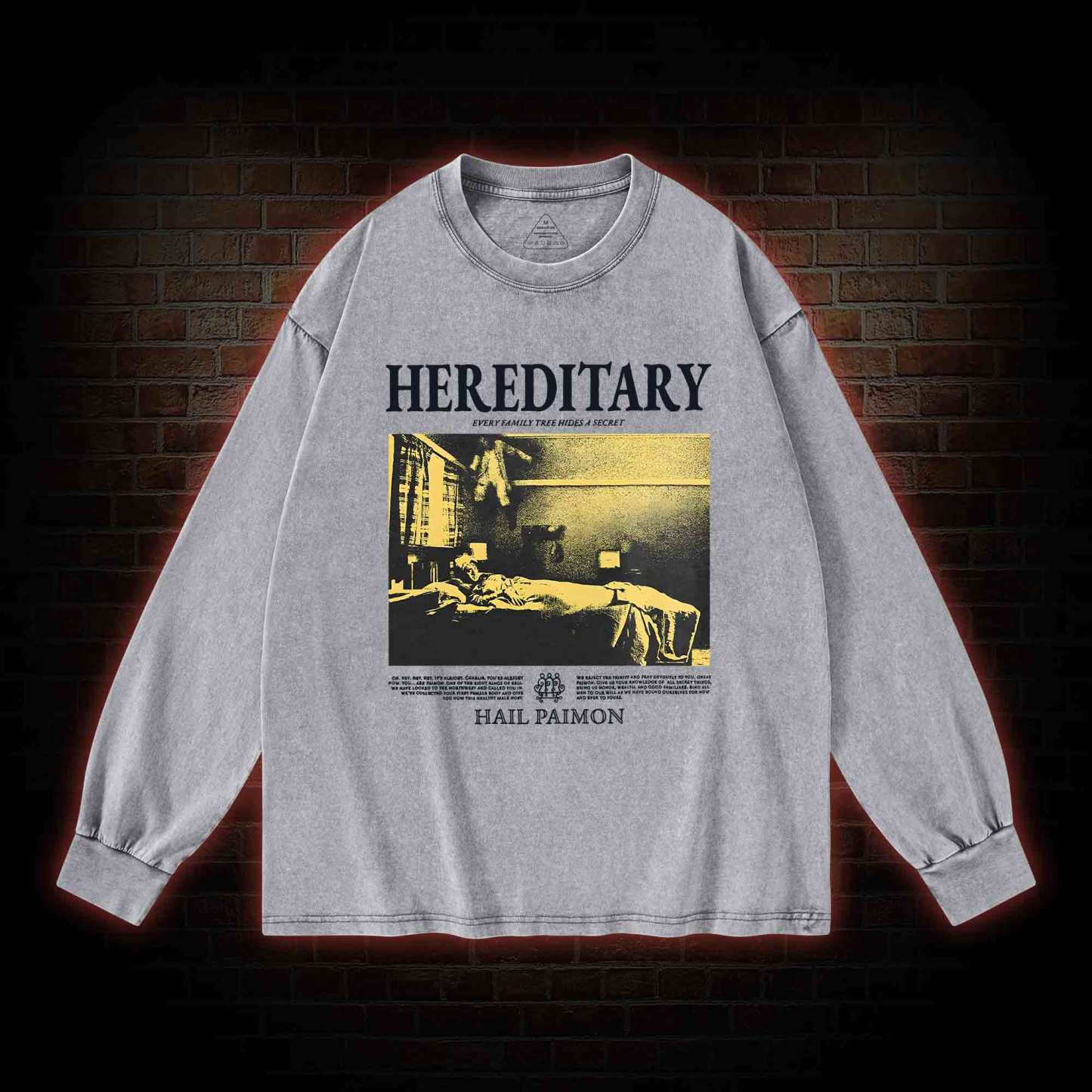 Every Family Tree Hides A Secret Washed Long-Sleeve T-shirt