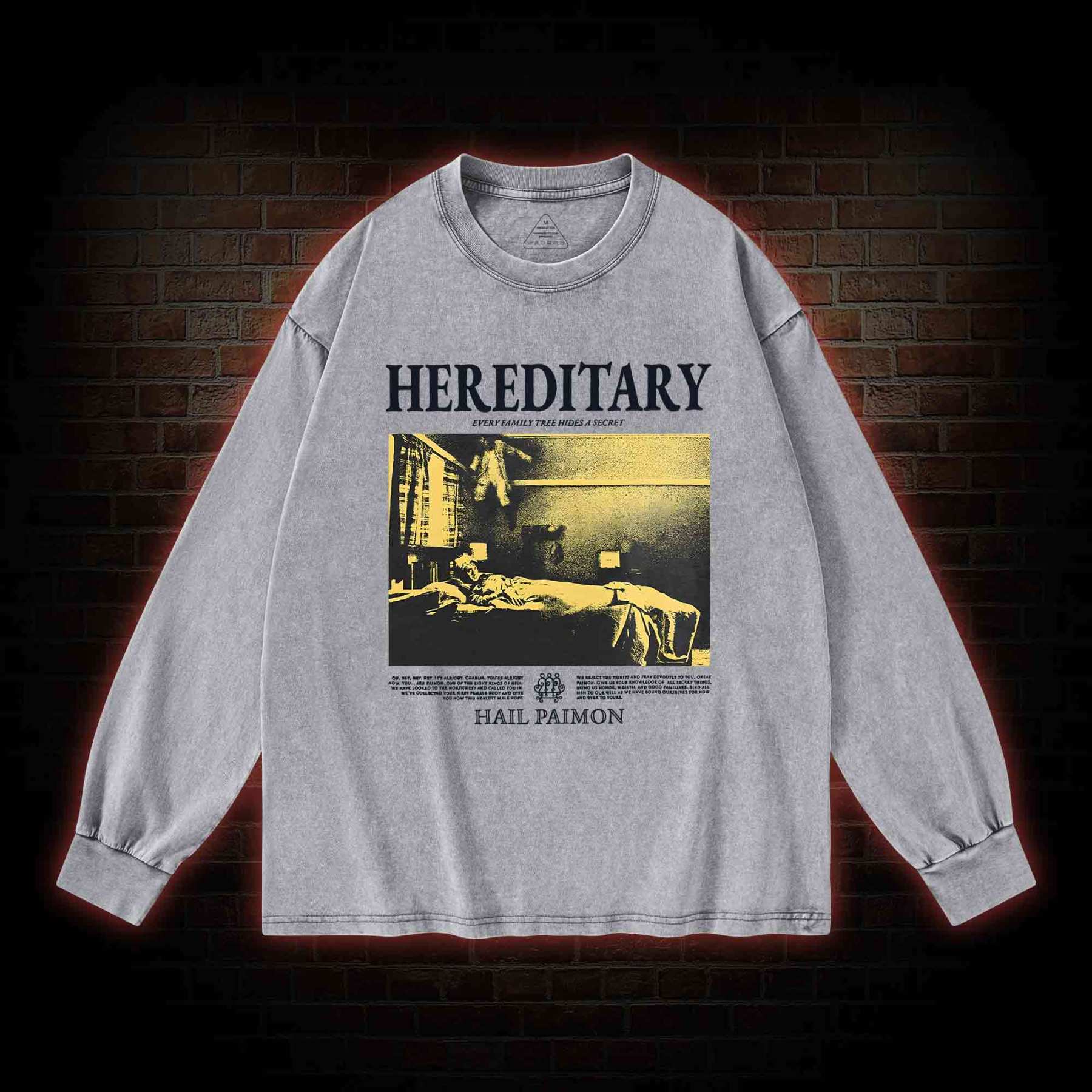 Every Family Tree Hides A Secret Washed Long-Sleeve T-shirt