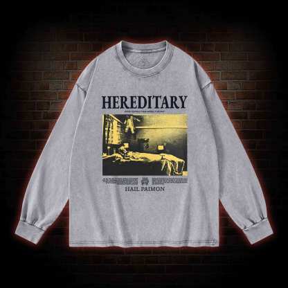 Every Family Tree Hides A Secret Washed Long-Sleeve T-shirt