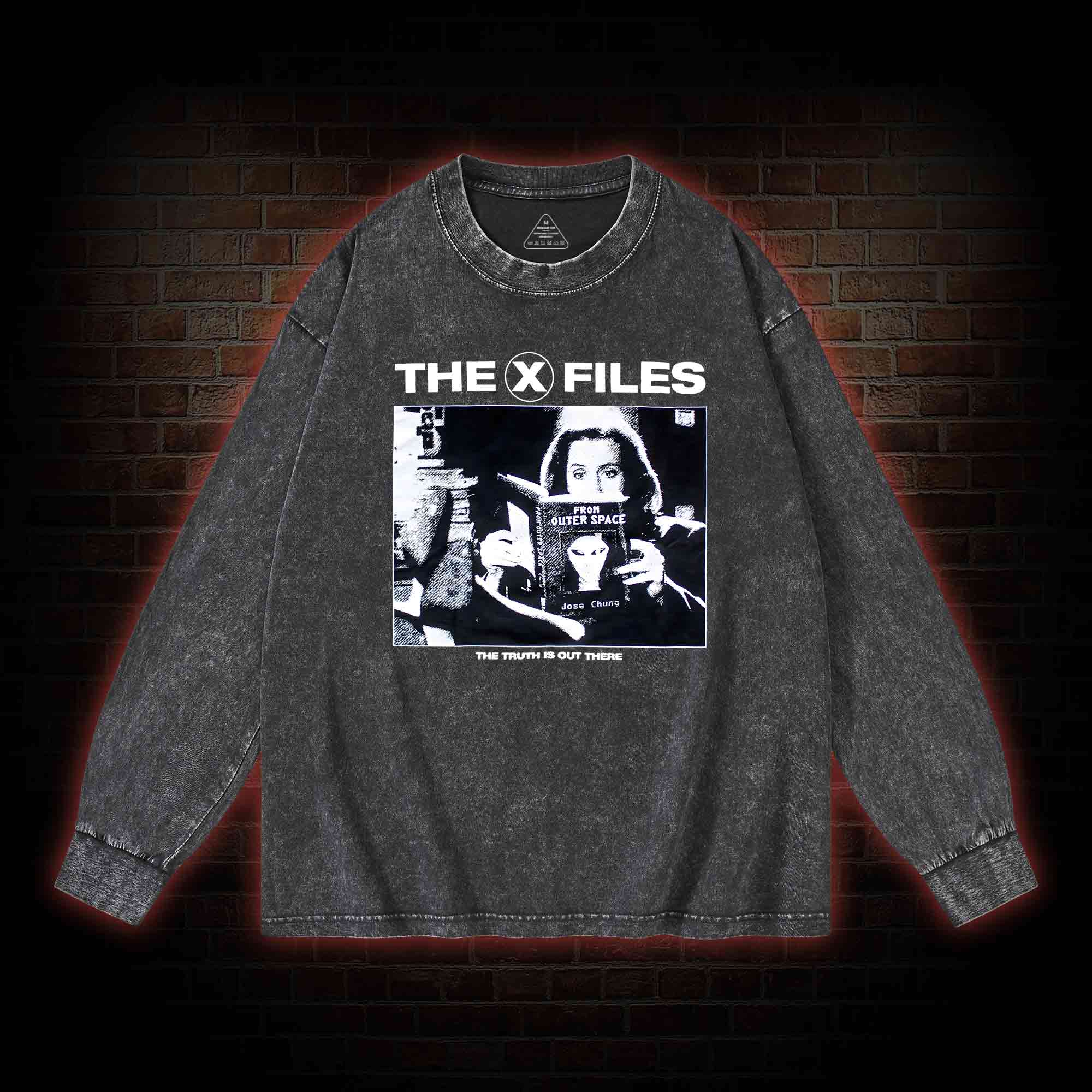 The Truth Is Out There Washed Long-Sleeve T-shirt